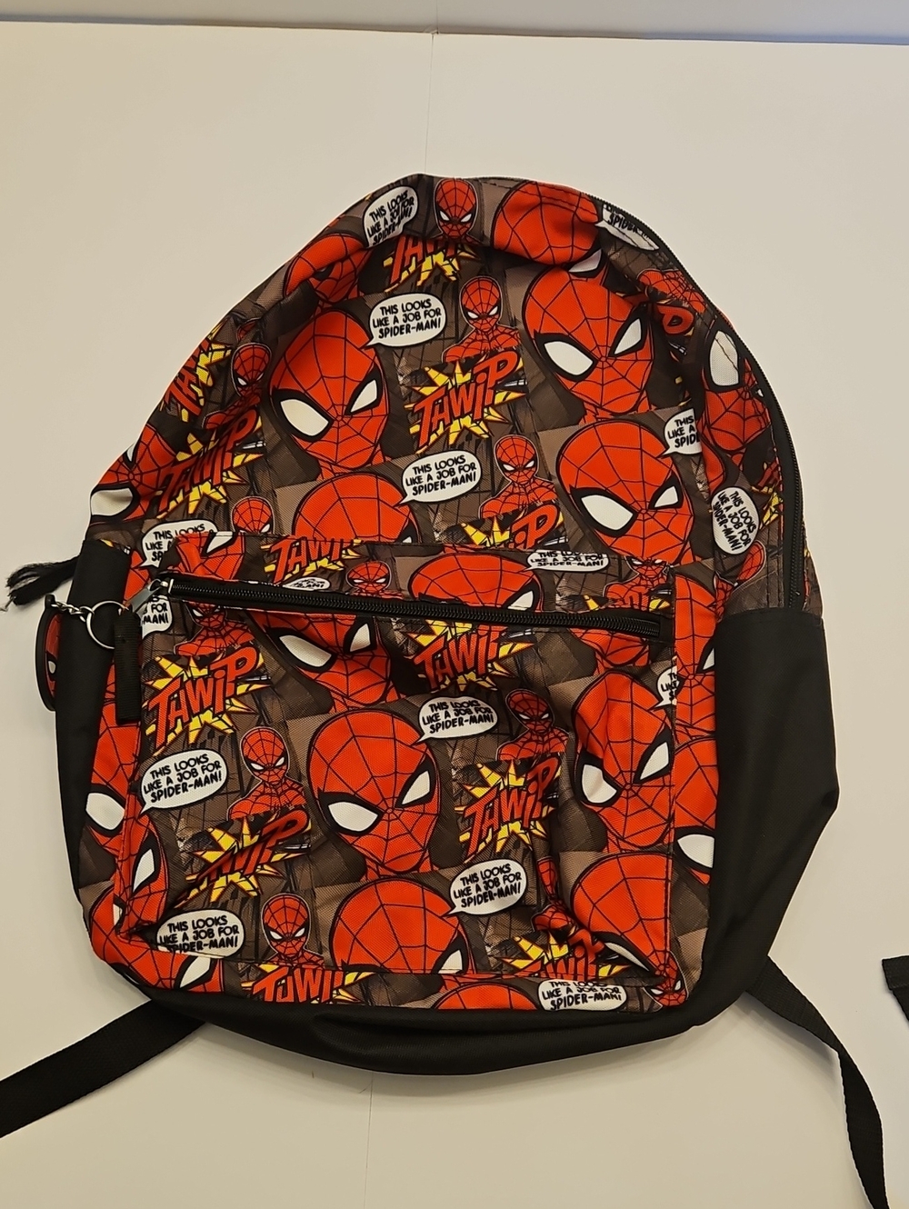 Marvel Spider-Man Red & Black Kids Backpack School Like New